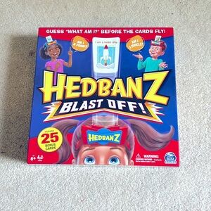 Hedbanz blast off game